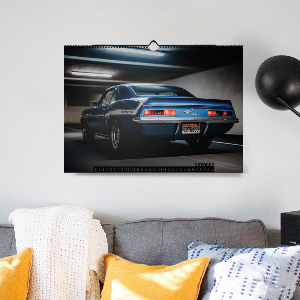 ChromeCars® Exklusiv-Kalender 2025: Original Fast and Furious Yenko Camaro SYC