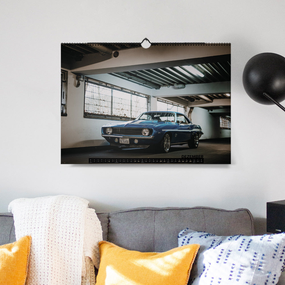 ChromeCars® Exklusiv-Kalender 2025: Original Fast and Furious Yenko Camaro SYC