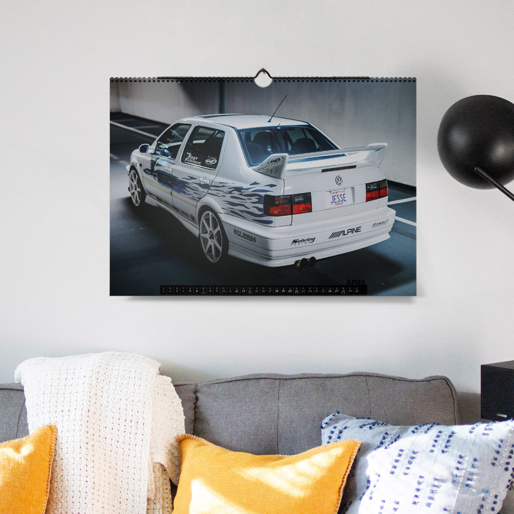ChromeCars® Wandkalender "Fast and Furious VW Jetta" 2025 (DIN A2)