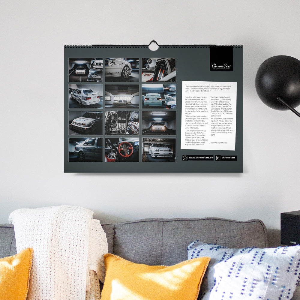 ChromeCars® Wandkalender "Fast and Furious VW Jetta" 2025 (DIN A2)