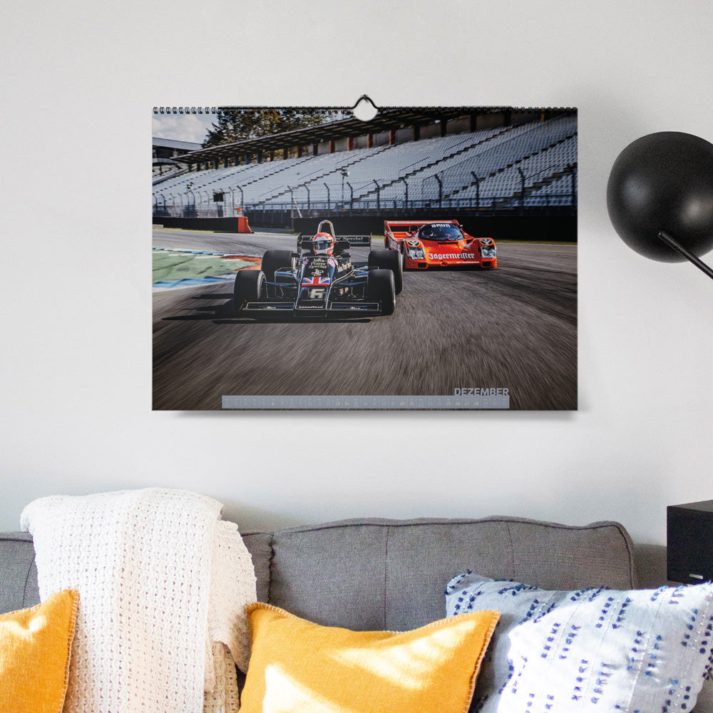 ChromeCars® Wandkalender "TRACKDAY" 2025 (DIN A2)
