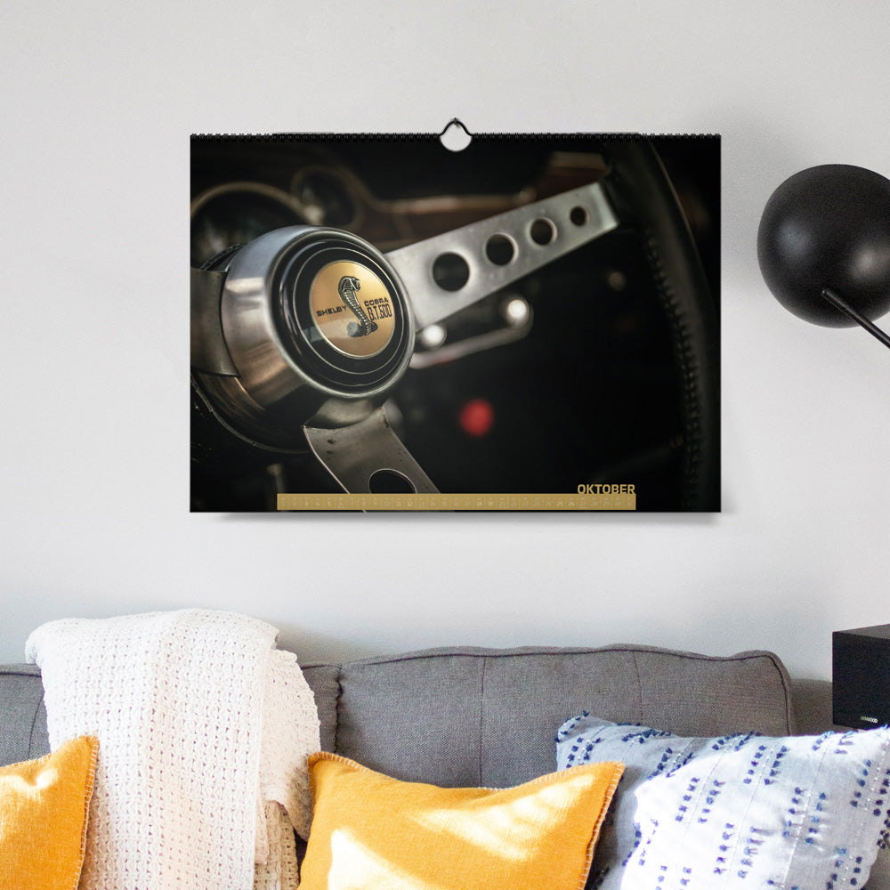 ChromeCars® Wandkalender "The Real Bullitt Charger" 2025 (DIN A2)