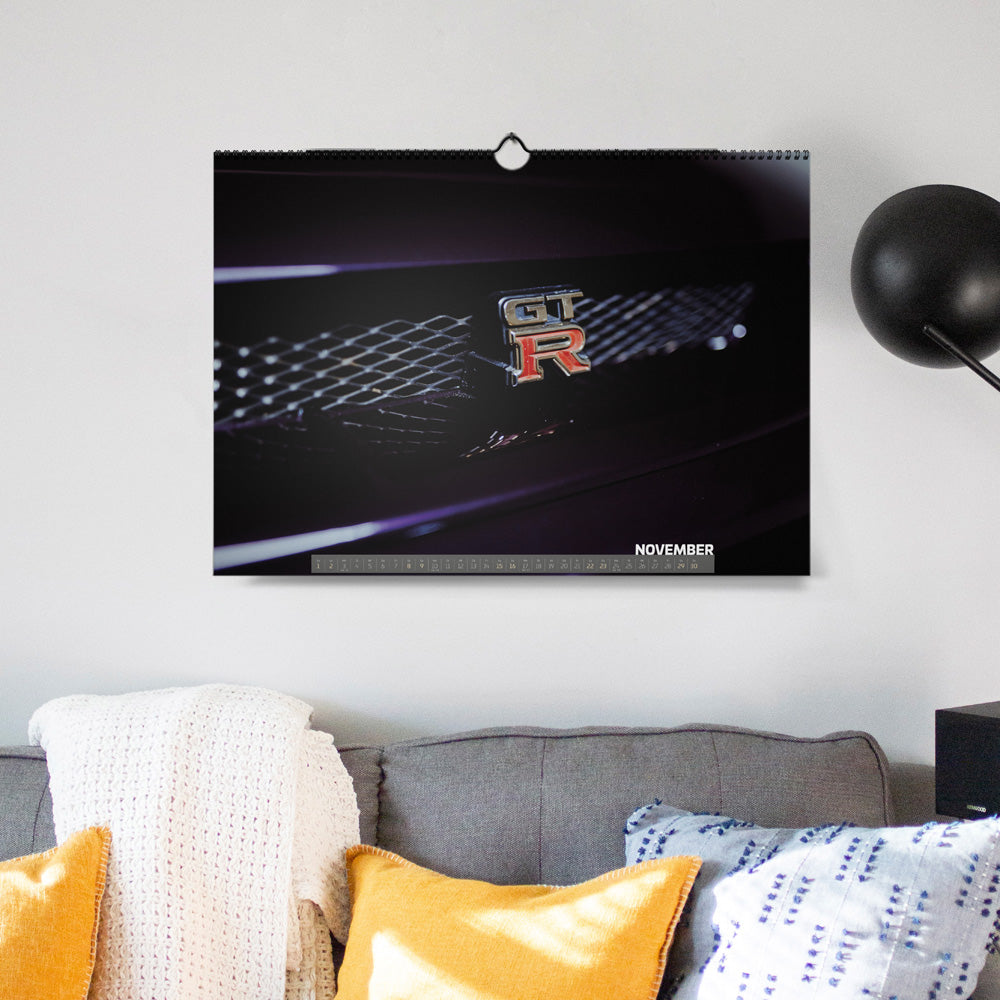 ChromeCars® Wandkalender - Nissan Skyline R33 GT-R V-spec MNPI - 2025 (DIN A2)