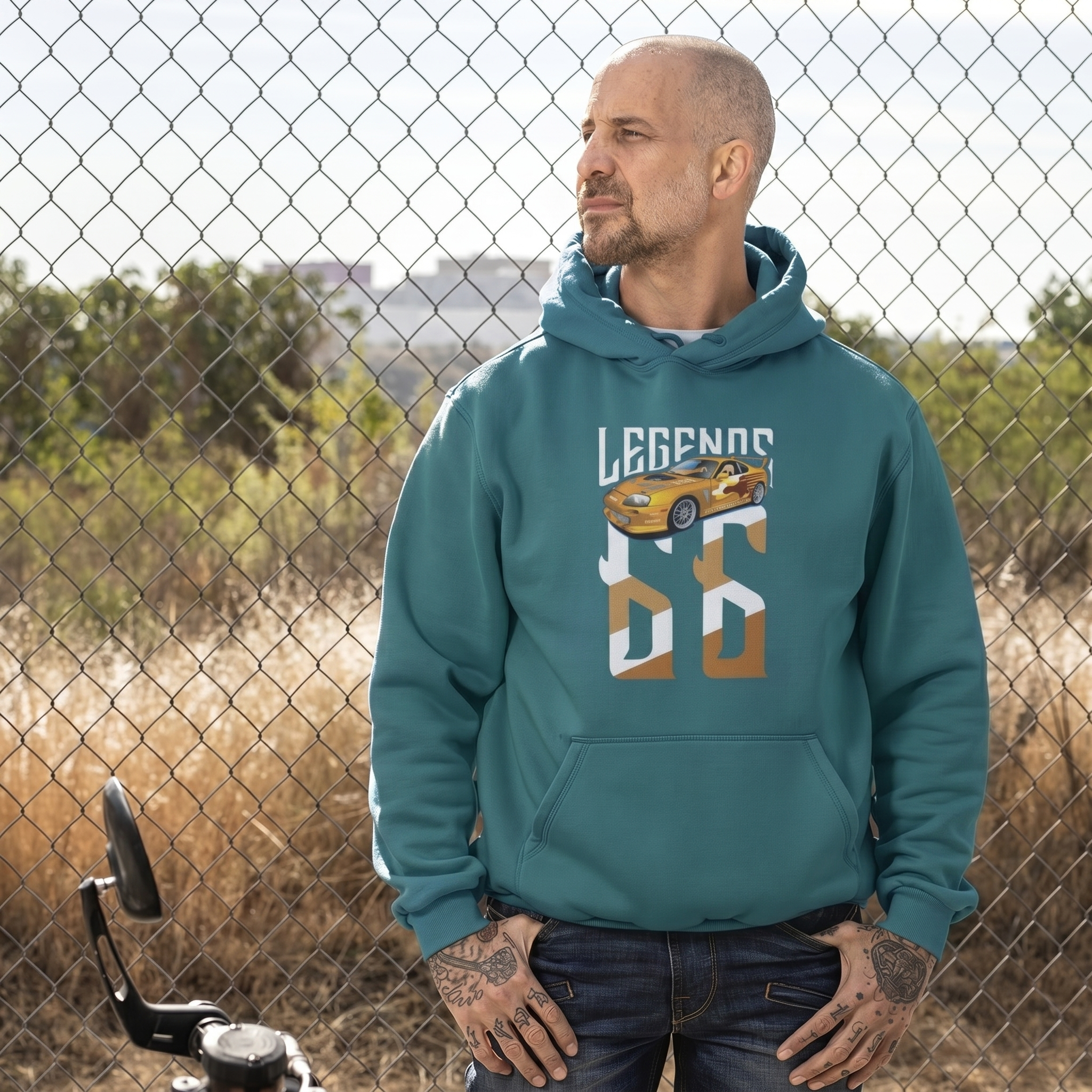 Toyota Supra 2Fast 2Furious - Hoodie by ChromeCars®