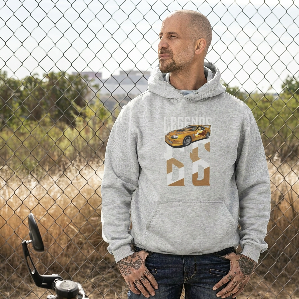 Toyota Supra 2Fast 2Furious - Hoodie by ChromeCars®