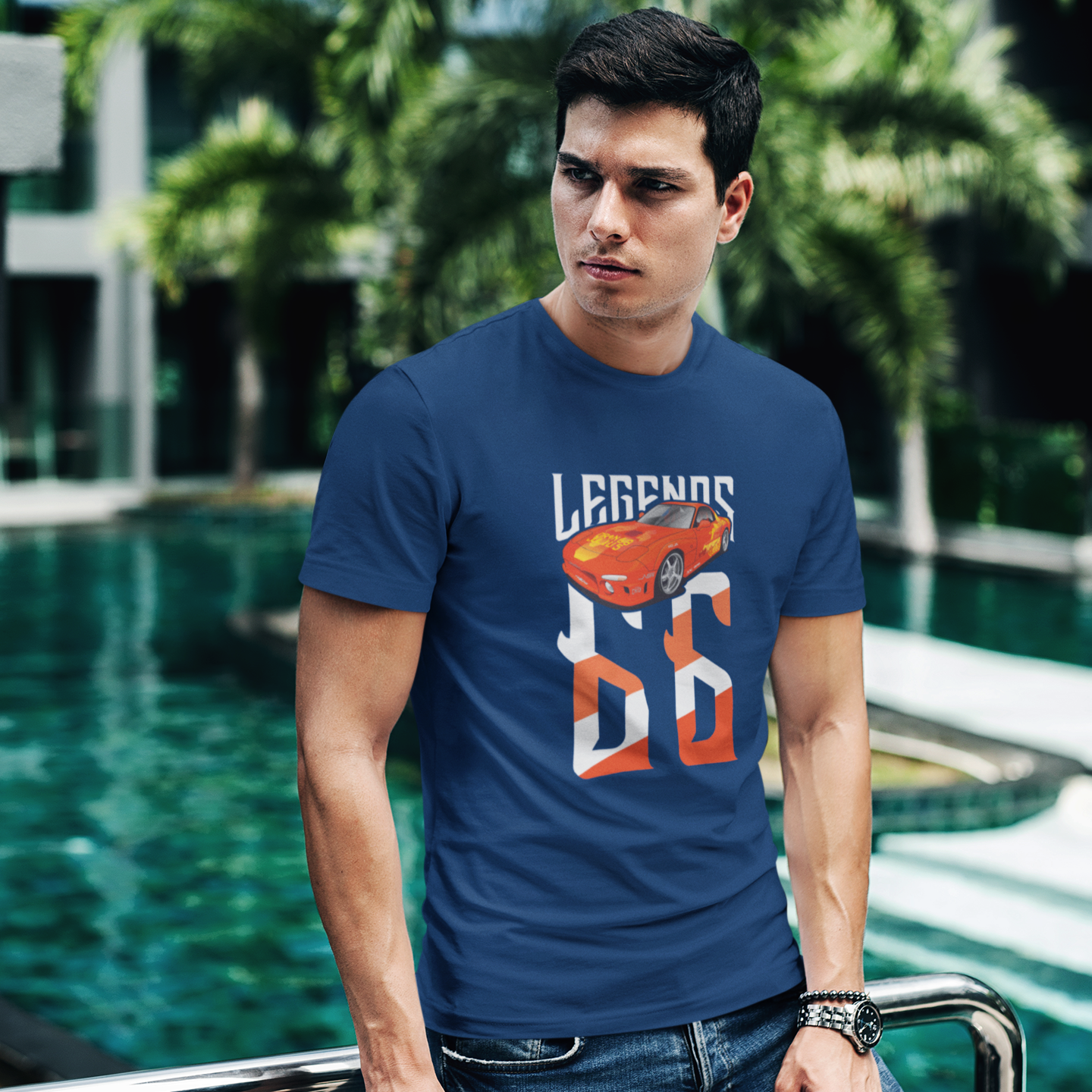 LEGENDS Orange Julius (men) - T-Shirt by ChromeCars®