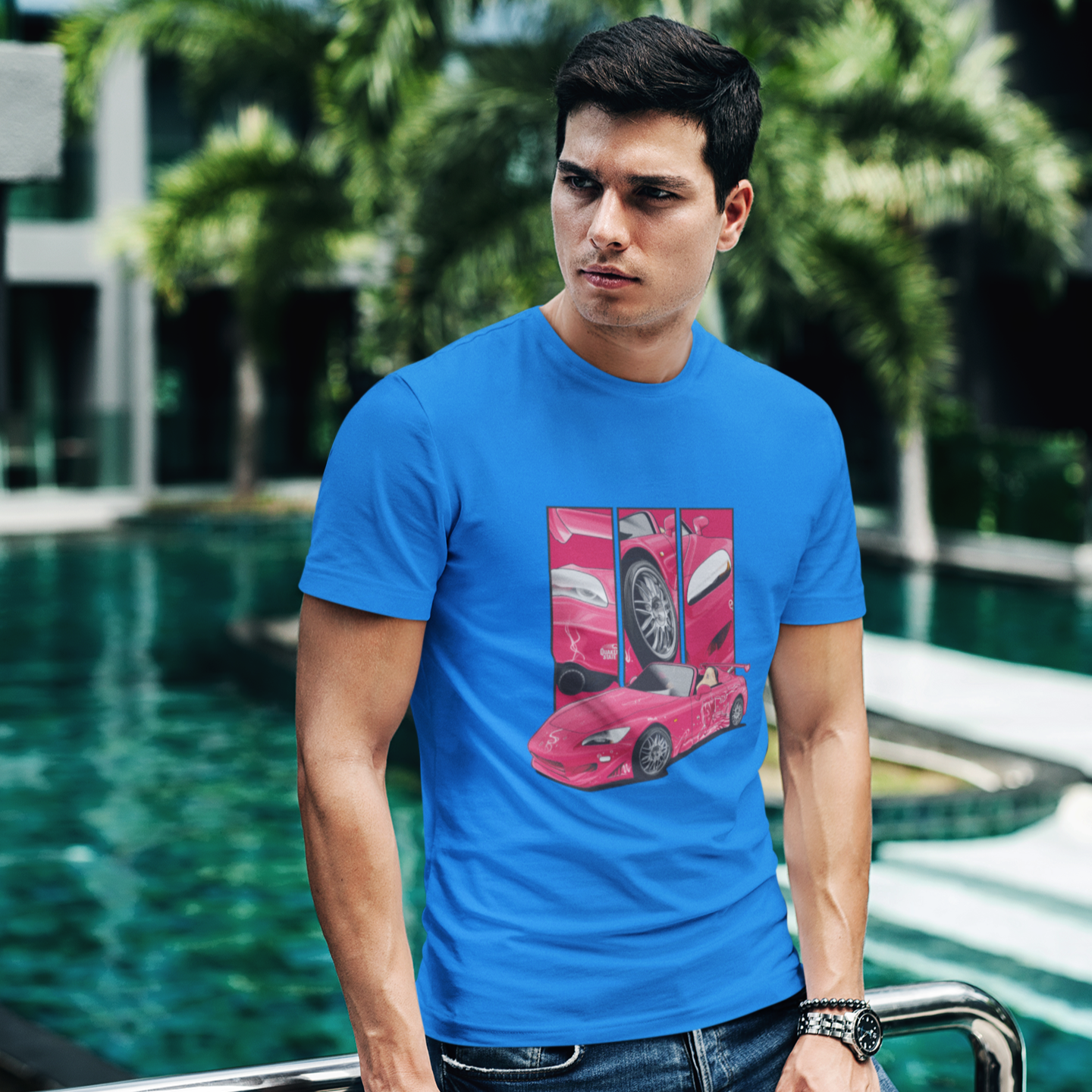 Suki's Honda (men) - T-Shirt by ChromeCars®