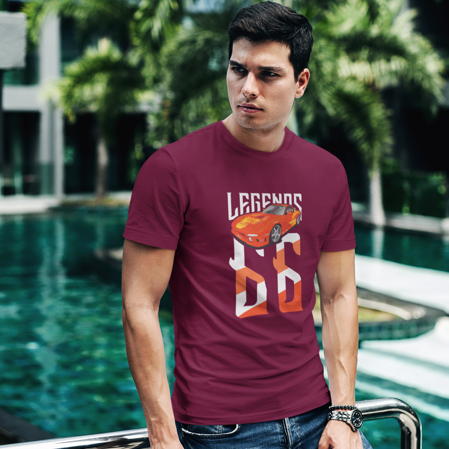 LEGENDS Orange Julius (men) - T-Shirt by ChromeCars®