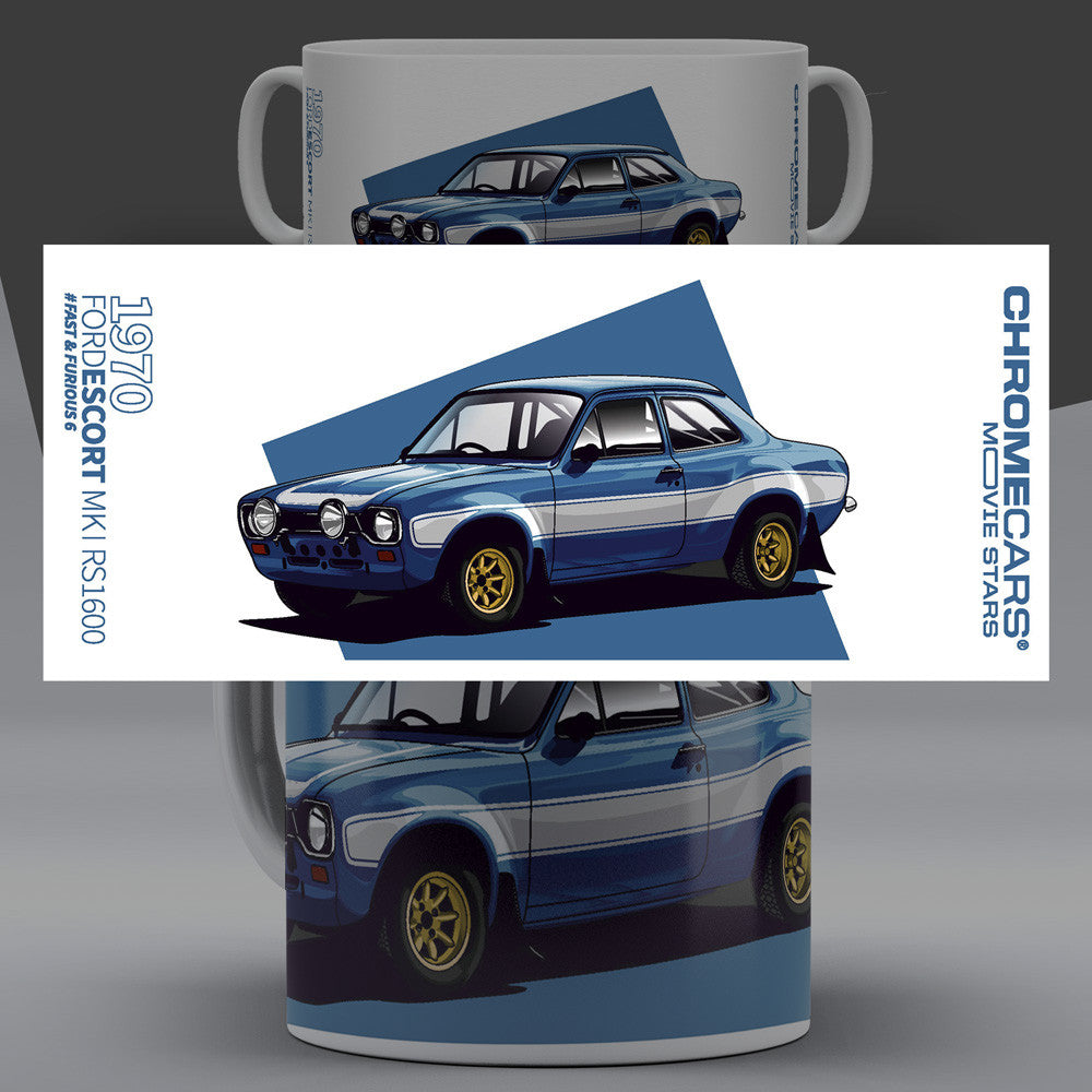 Brian’s Escort – Concept Sketch auf einer Tasse
