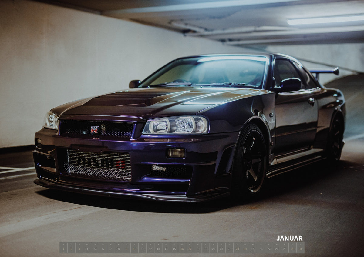 R34 GT-R CRS MPIII – 2027 Querformat – Januar