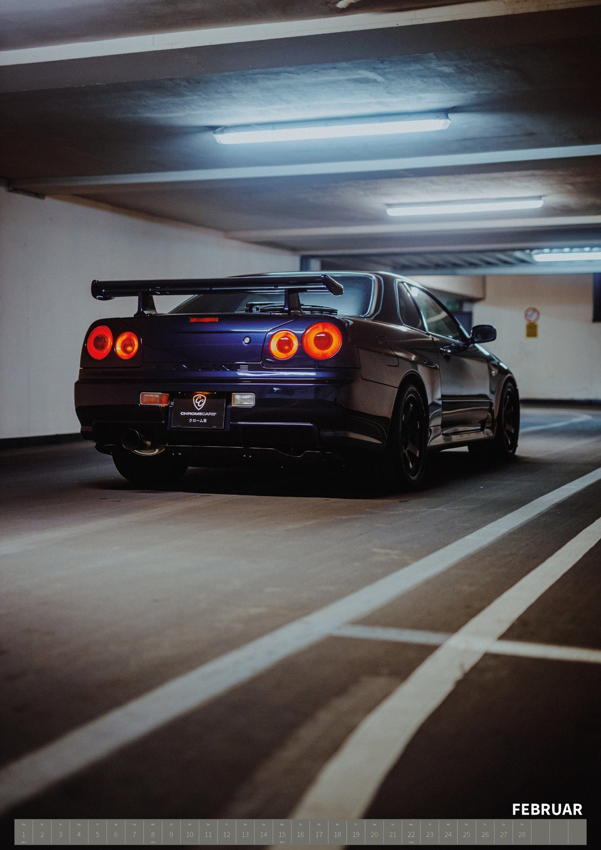 R34 GT-R MNPII – 2027 Hochformat – Februar