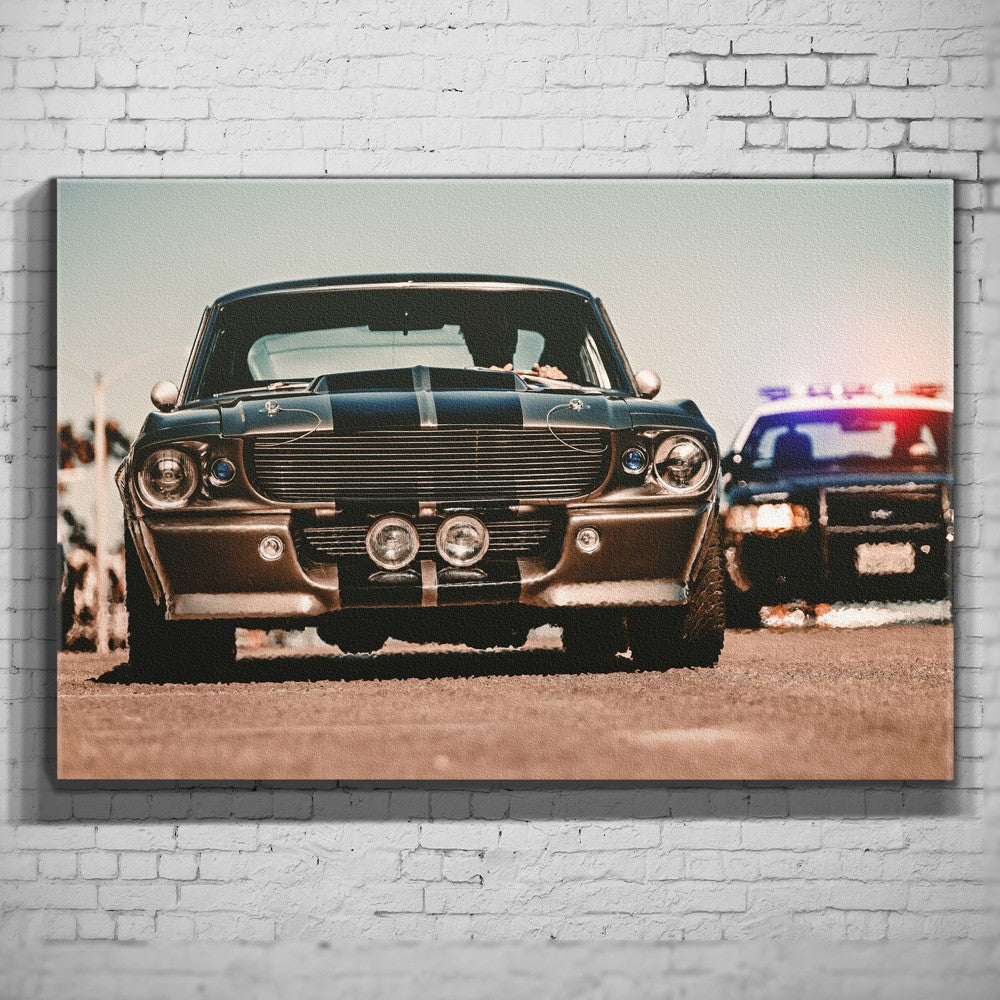 Eleanor – LAPD Pursuit als Wandmotiv