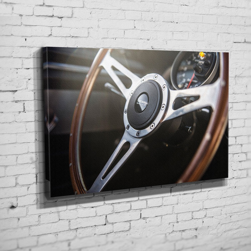 1967 FORD Mustang Eleanor "Gone in 60 Seconds" Wandbild - "Interior 2"