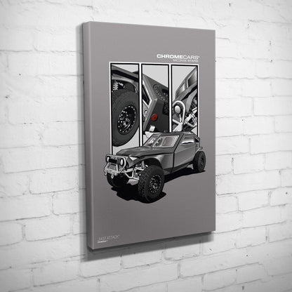 Fast Attack Wandbild by ChromeCars®