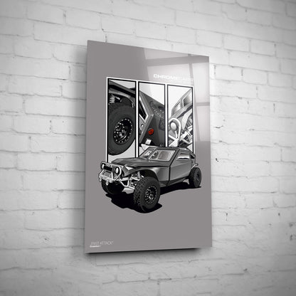 Fast Attack Wandbild by ChromeCars®