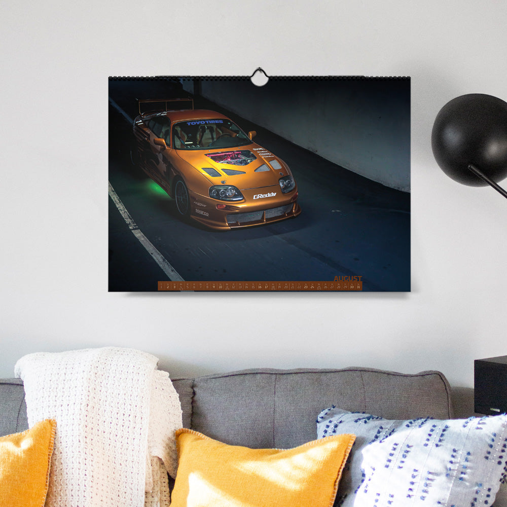 ChromeCars® Wandkalender "Retrospektiv II" 2025 (DIN A2)