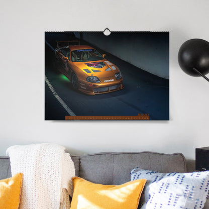 ChromeCars® Wandkalender "Retrospektiv II" 2025 (DIN A2)