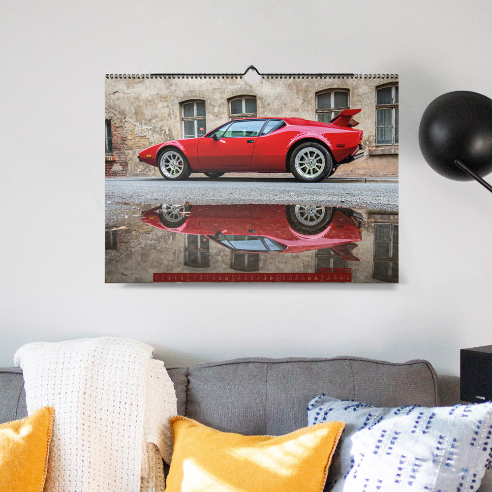 ChromeCars® Wandkalender "Retrospektiv II" 2025 (DIN A2)