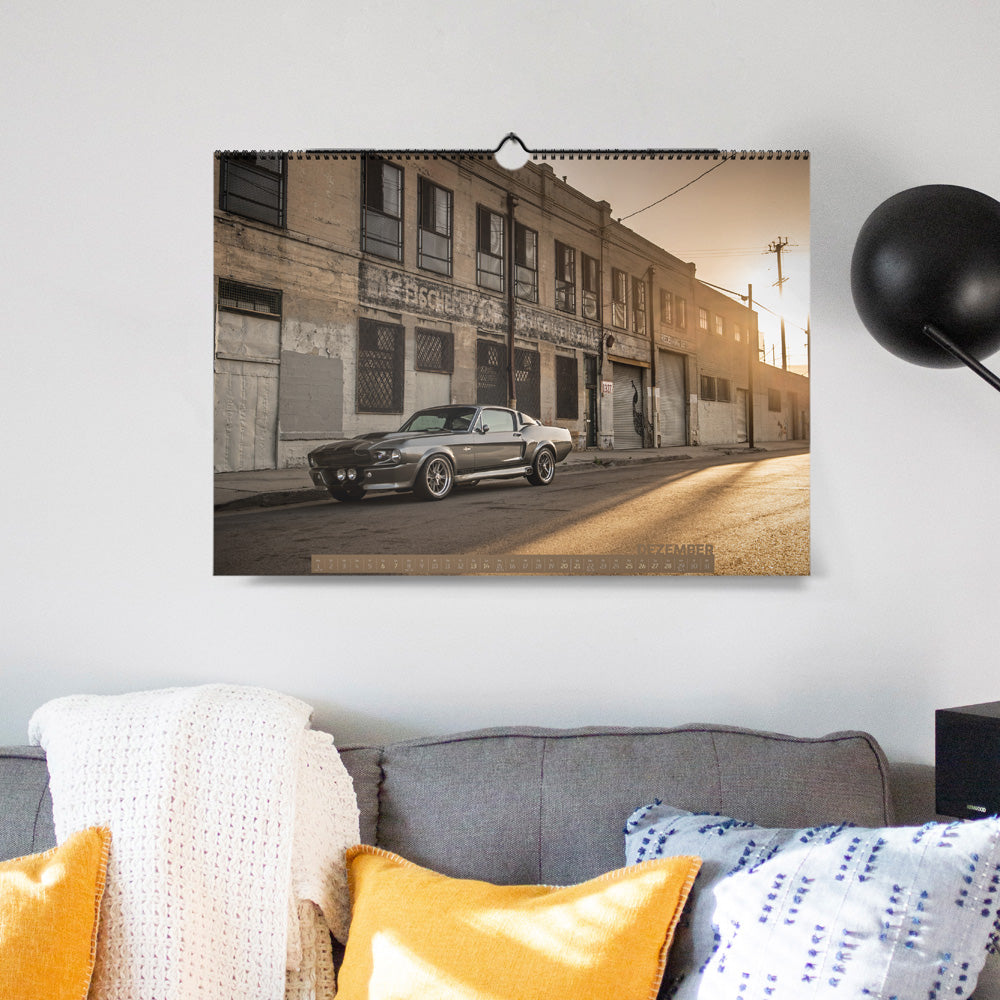ChromeCars® Wandkalender "Retrospektiv II" 2025 (DIN A2)