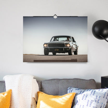 ChromeCars® Wandkalender "The Real Bullitt Charger" 2025 (DIN A2)