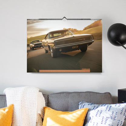 ChromeCars® Wandkalender "The Real Bullitt Charger" 2025 (DIN A2)