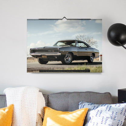 ChromeCars® Wandkalender "The Real Bullitt Charger" 2025 (DIN A2)