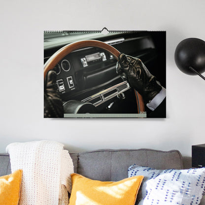 ChromeCars® Wandkalender "The Real Bullitt Charger" 2025 (DIN A2)