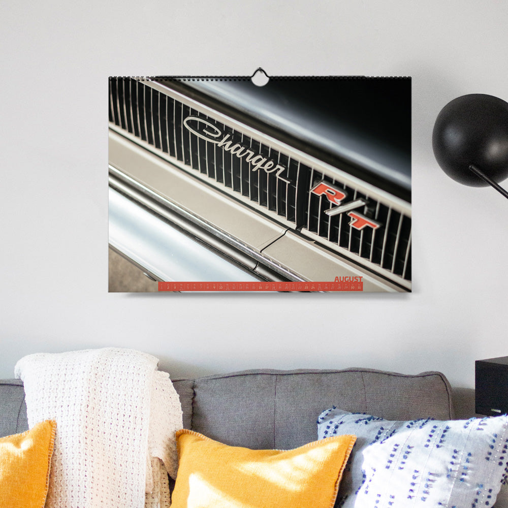 ChromeCars® Wandkalender "The Real Bullitt Charger" 2025 (DIN A2)