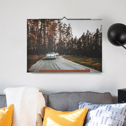 ChromeCars® Wandkalender "Retrospektiv" 2025 (DIN A2)