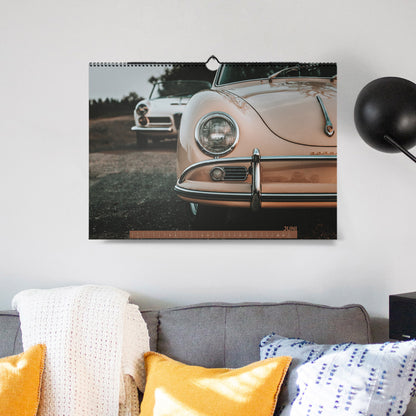 ChromeCars® Wandkalender "Retrospektiv" 2025 (DIN A2)