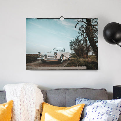 ChromeCars® Wandkalender "Retrospektiv" 2025 (DIN A2)