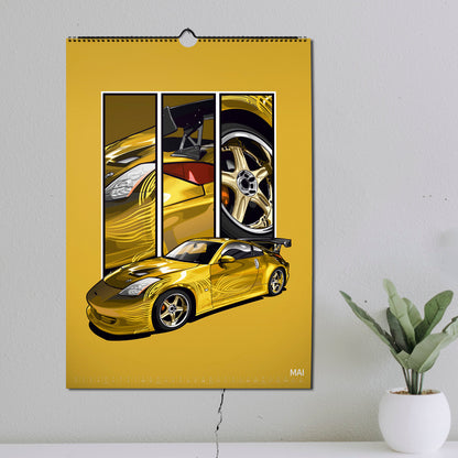 ChromeCars® Wandkalender - MOVIE STARS 2025 (DIN A2)
