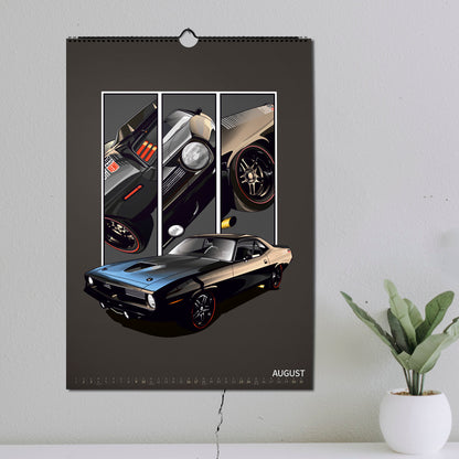 ChromeCars® Wandkalender - MOVIE STARS 2025 (DIN A2)