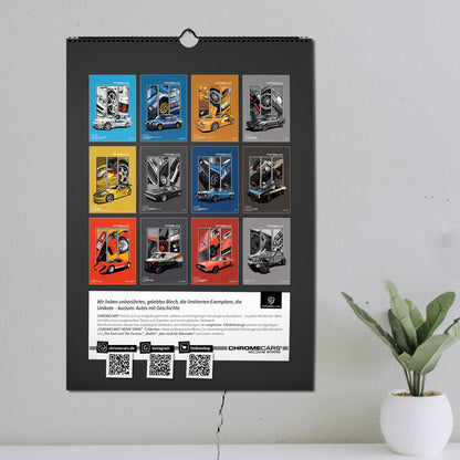 ChromeCars® Wandkalender - MOVIE STARS 2025 (DIN A2)