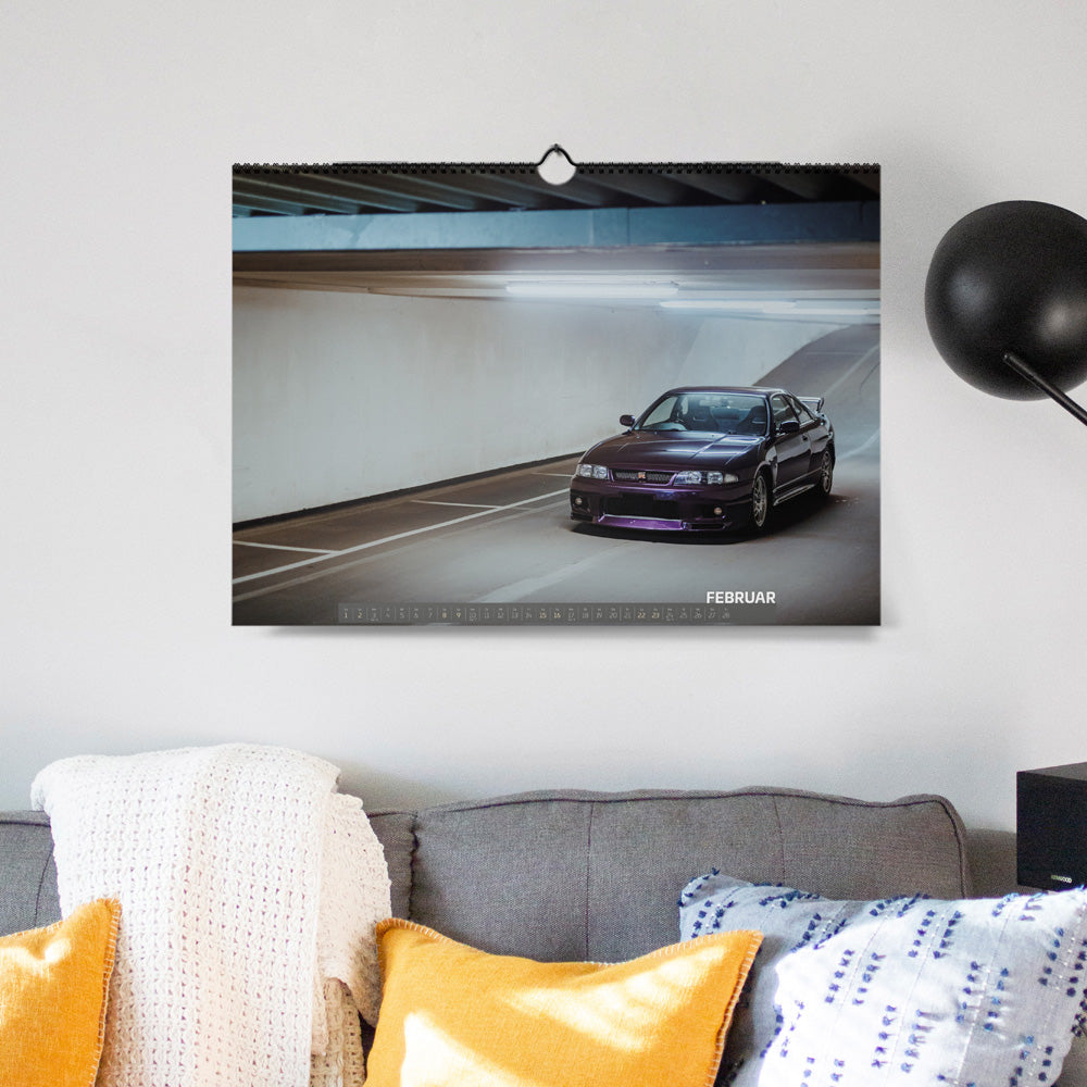 ChromeCars® Wandkalender - JDM Midnight-Purple Collection 2025 (DIN A2)