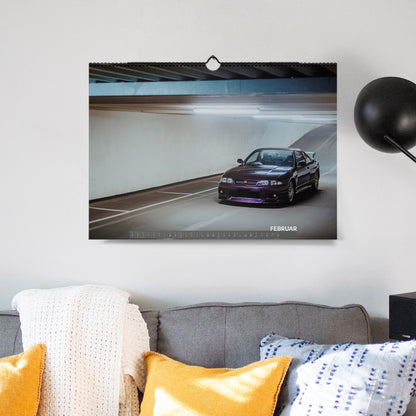 ChromeCars® Wandkalender - JDM Midnight-Purple Collection 2025 (DIN A2)
