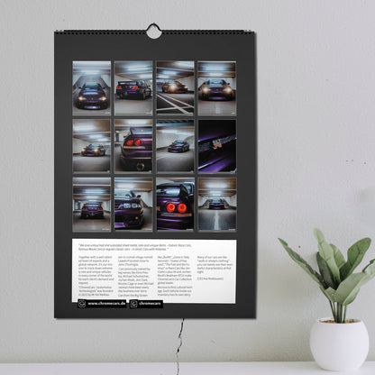 ChromeCars® Wandkalender - Nissan Skyline R33 GT-R V-spec MNPI - 2025 (DIN A2)