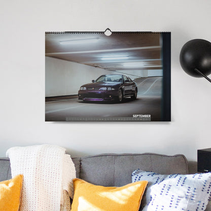 ChromeCars® Wandkalender - Nissan Skyline R33 GT-R V-spec MNPI - 2025 (DIN A2)