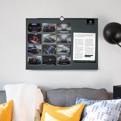 ChromeCars® Wandkalender - Nissan Skyline R33 GT-R V-spec MNPI - 2025 (DIN A2)