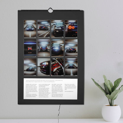 ChromeCars® Wandkalender - Nissan Skyline R34 GT-R V-spec MNPII - 2025 (DIN A2)