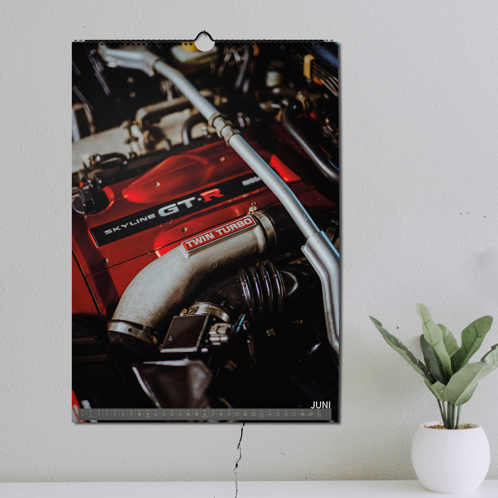 ChromeCars® Wandkalender - JDM Midnight-Purple Collection 2025 (DIN A2)