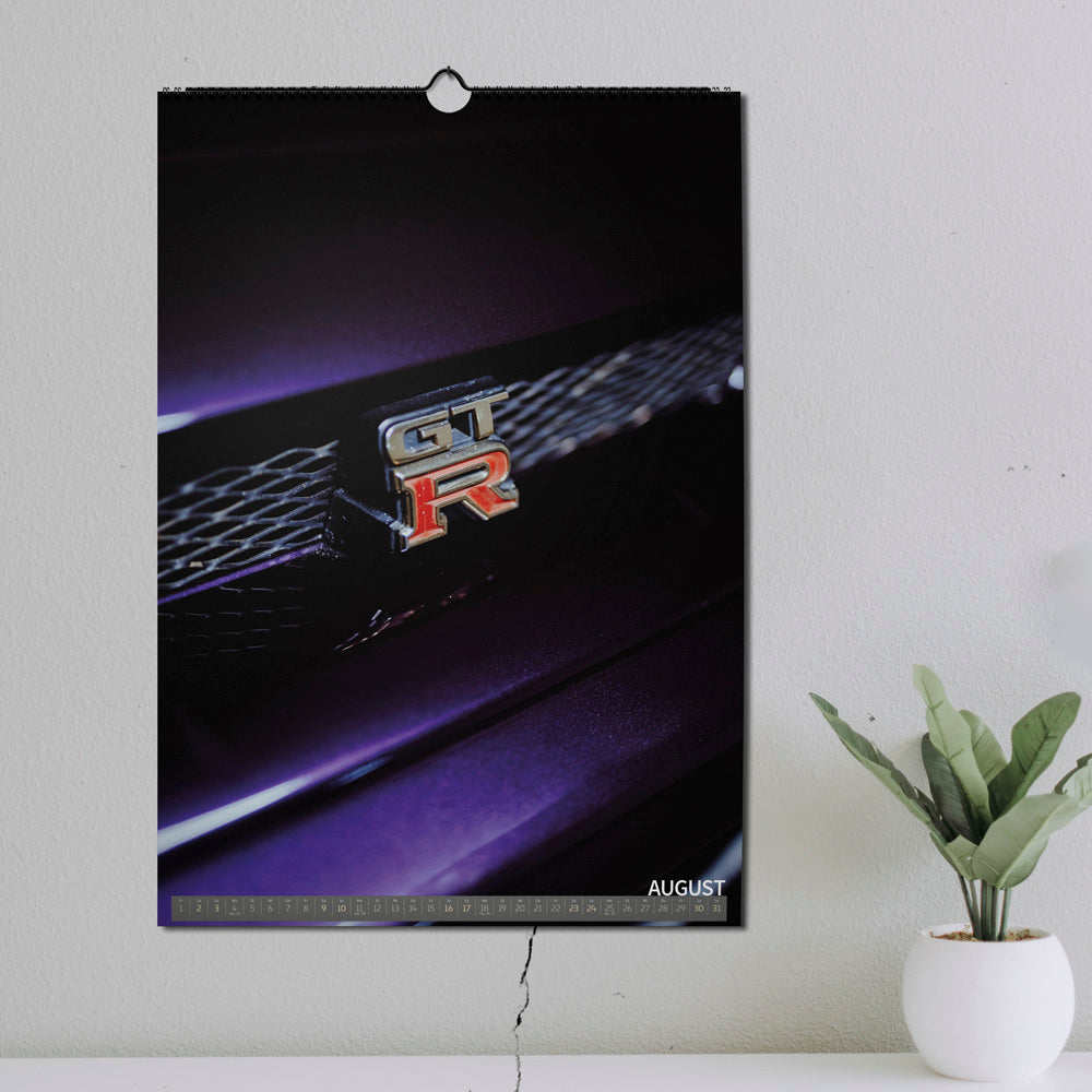 ChromeCars® Wandkalender - JDM Midnight-Purple Collection 2025 (DIN A2)