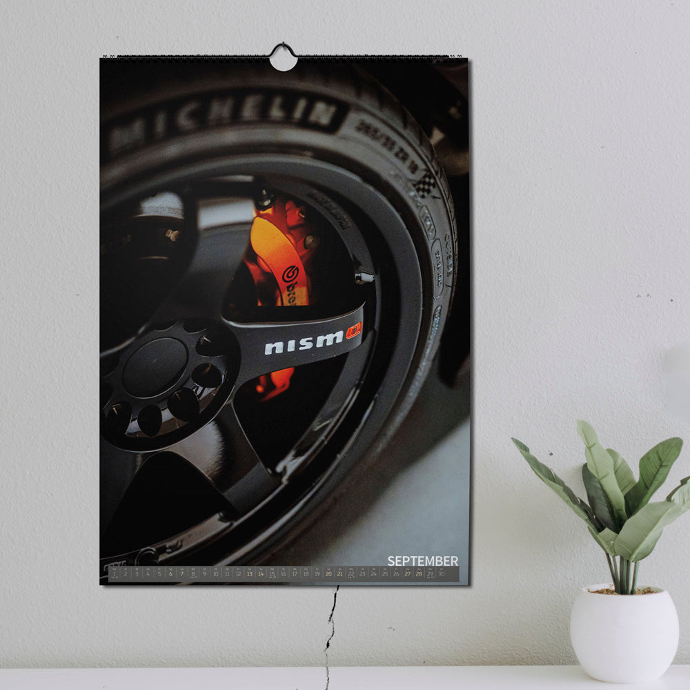 ChromeCars® Wandkalender - JDM Midnight-Purple Collection 2025 (DIN A2)