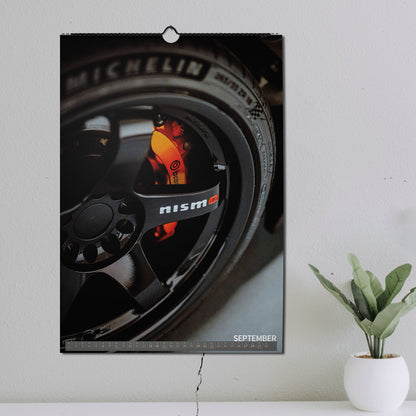 ChromeCars® Wandkalender - JDM Midnight-Purple Collection 2025 (DIN A2)