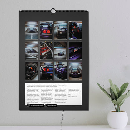 ChromeCars® Wandkalender - JDM Midnight-Purple Collection 2025 (DIN A2)