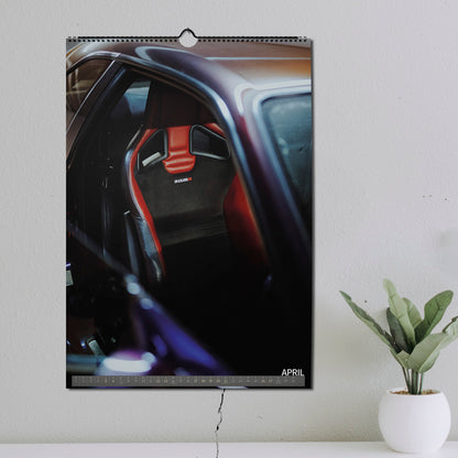 ChromeCars® Wandkalender - Nissan Skyline R34 GT-R V-spec CRS MNPIII - 2025 (DIN A2)