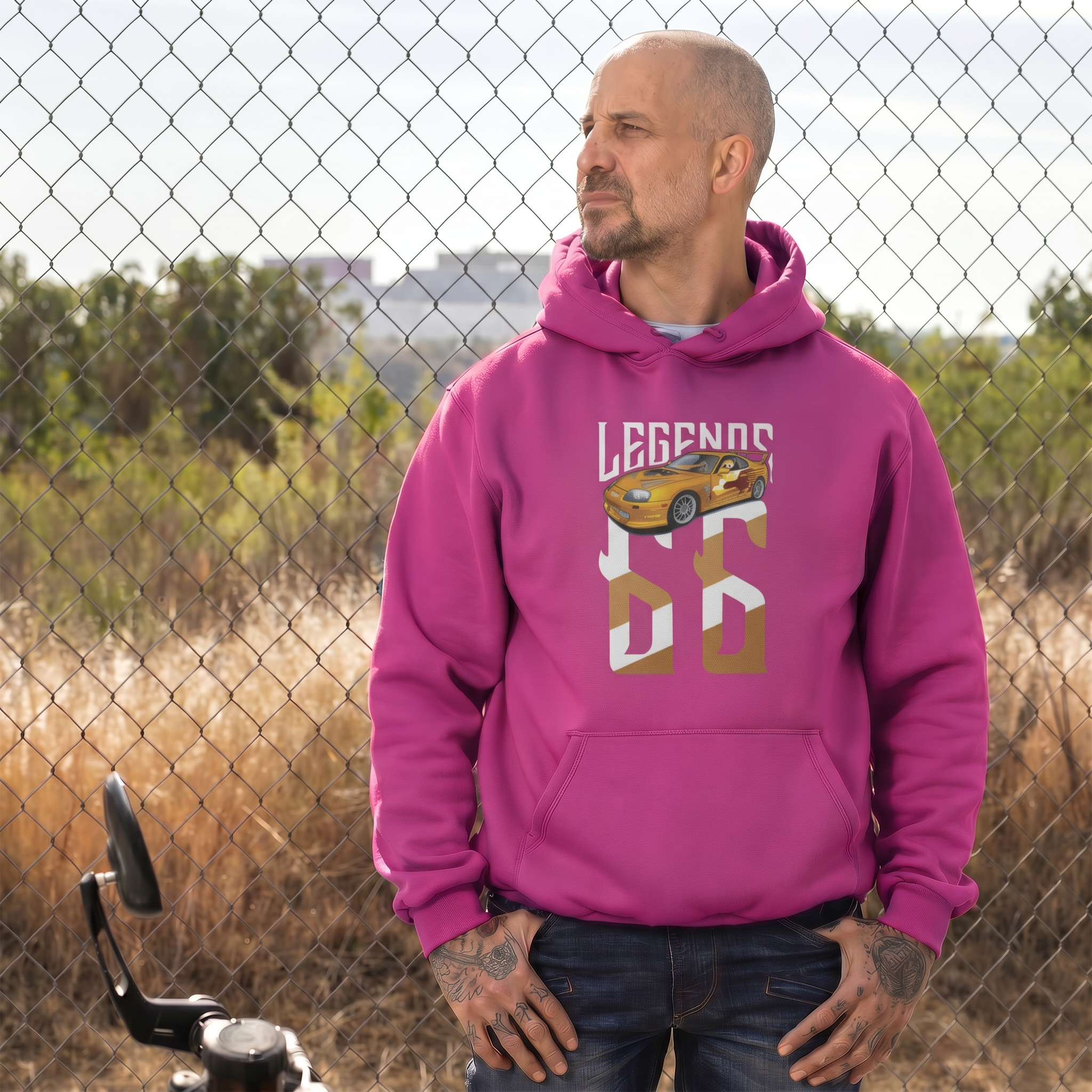 Toyota Supra 2Fast 2Furious - Hoodie by ChromeCars®