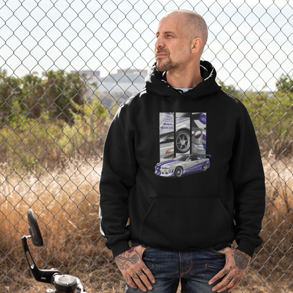 Nissan Skyline R34 Hoodie – Brian O’Conner by ChromeCars®