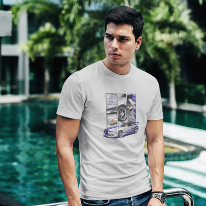 Nissan Skyline R34 (Men) T-Shirt – Brian O’Conner by ChromeCars®