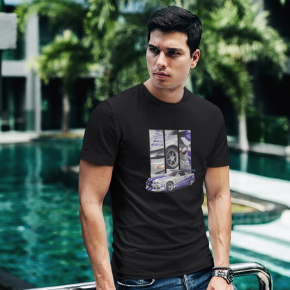 Nissan Skyline R34 (Men) T-Shirt – Brian O’Conner by ChromeCars®